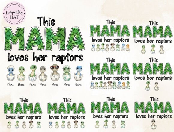 Download Personalized Green Scale Mamasaurus Png - Premium Resources