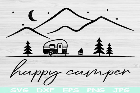 Download Happy Camper Svg, Camping Svg, Camp Life - Camper Collection